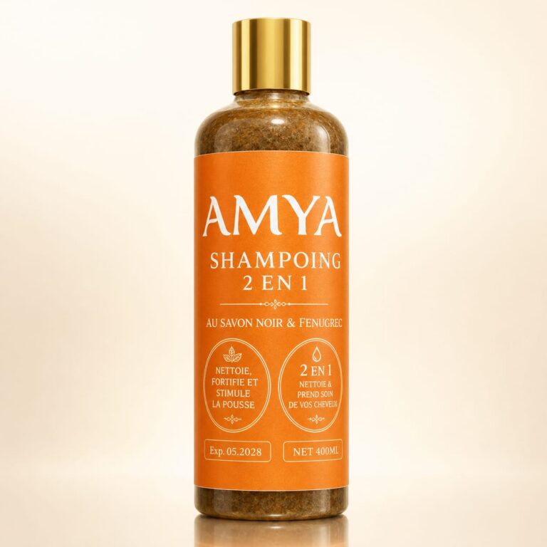 Shampoing 2 en 1 au moringa – 400 ml